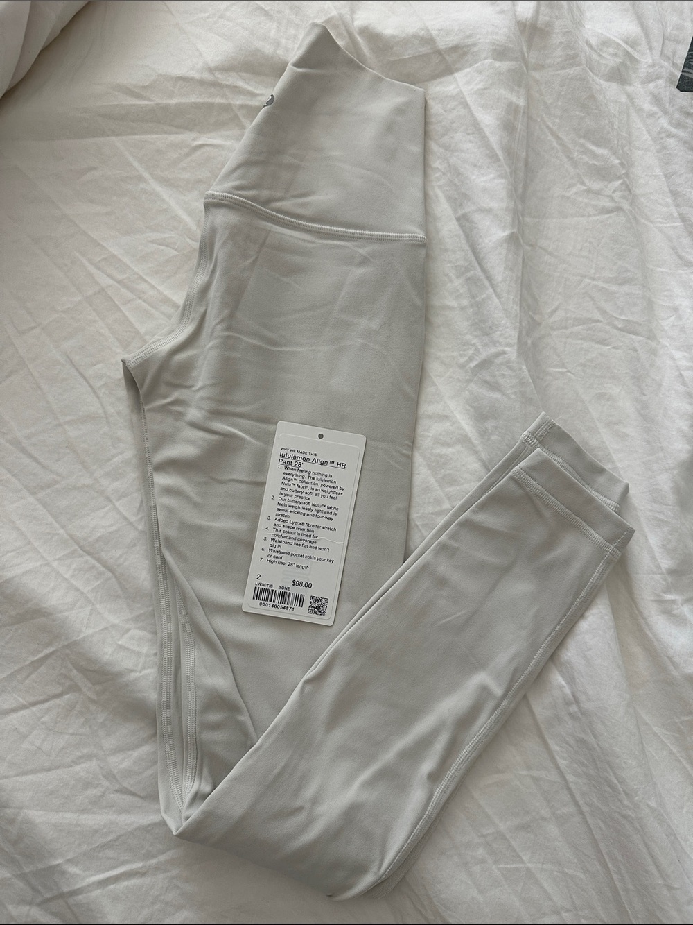 lululemon athletica align Bone Nulu High-Rise Leggings 28”